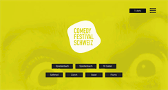 Desktop Screenshot of magic-comedy.ch