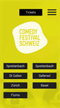 Mobile Screenshot of magic-comedy.ch
